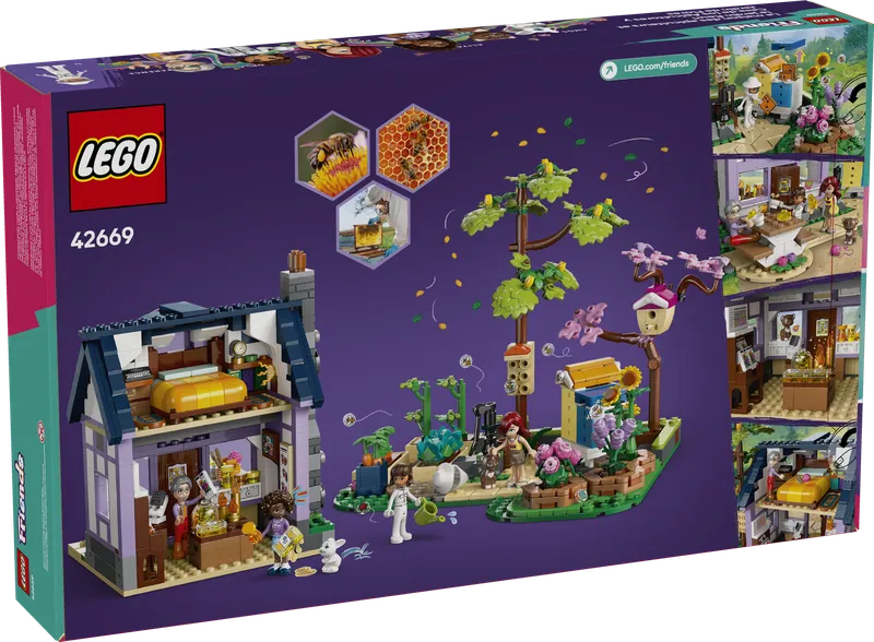 Beekeepers' House and Flower Garden fra LEGO – produktbillede 12 af 12