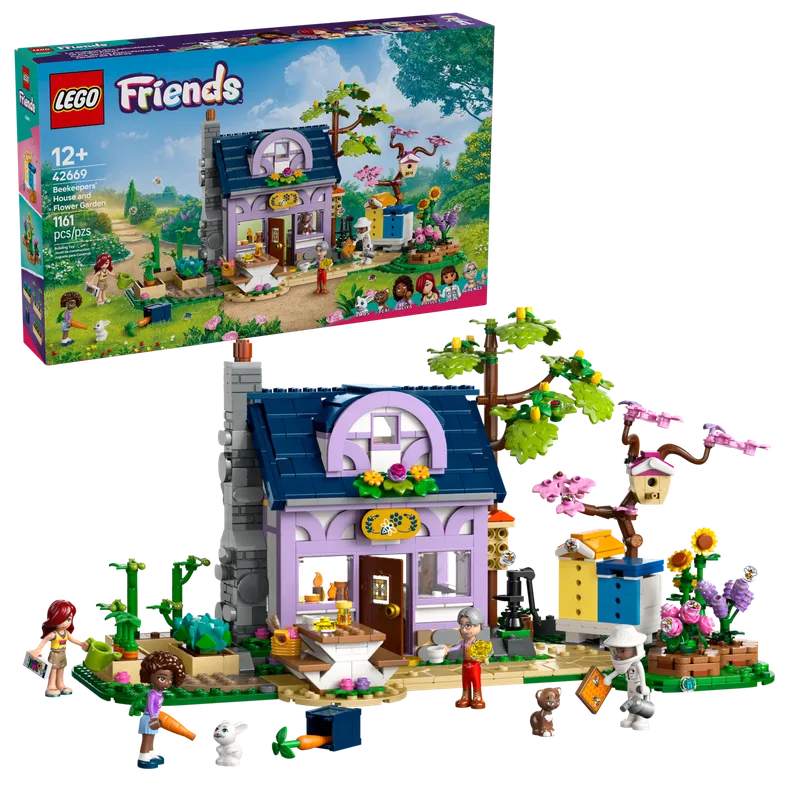 Beekeepers' House and Flower Garden fra LEGO – produktbillede 11 af 12