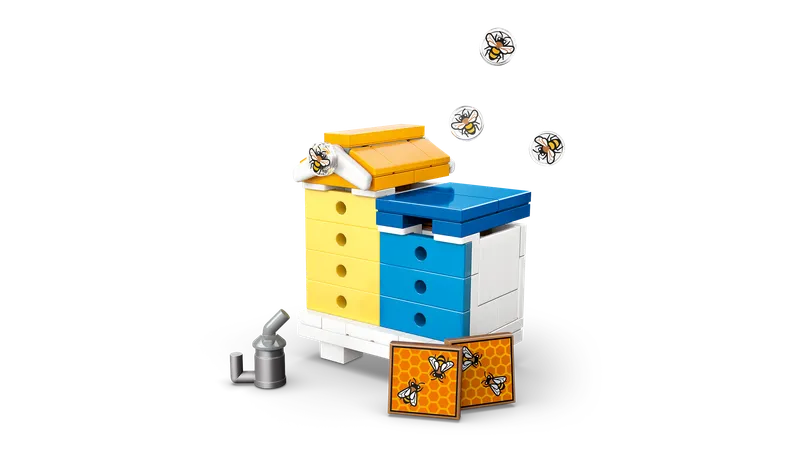 Beekeepers' House and Flower Garden fra LEGO – produktbillede 6 af 12