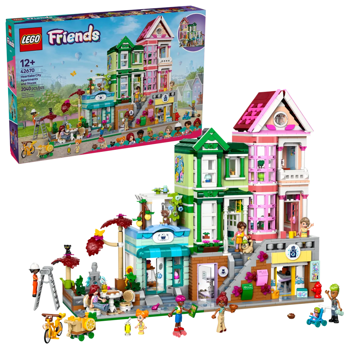 LEGO Heartlake City Apartments and Stores (42670) - afbeelding 1