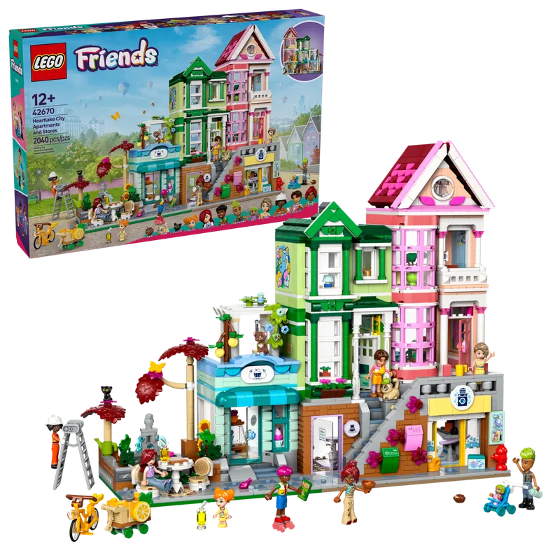 Heartlake City Apartments and Stores fra LEGO – produktbillede 2 af 11