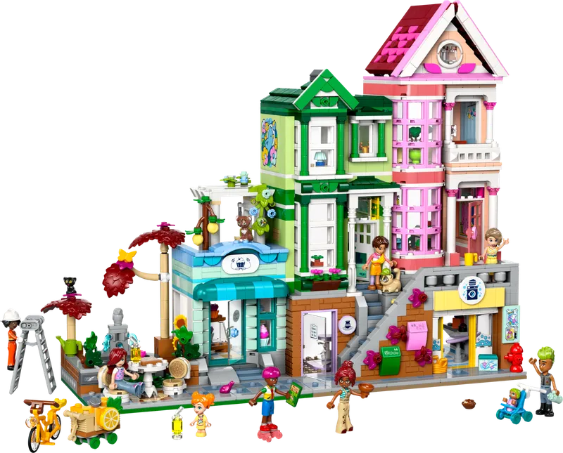 LEGO 42670 Heartlake City Apartments and Stores, 2.040 stenen