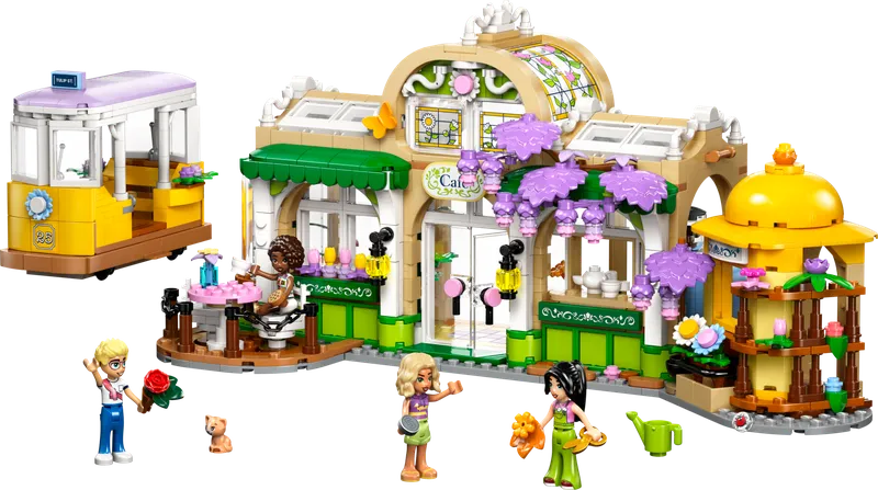 LEGO 42671 Plant Café & Flower Shop, 1.138 stenen