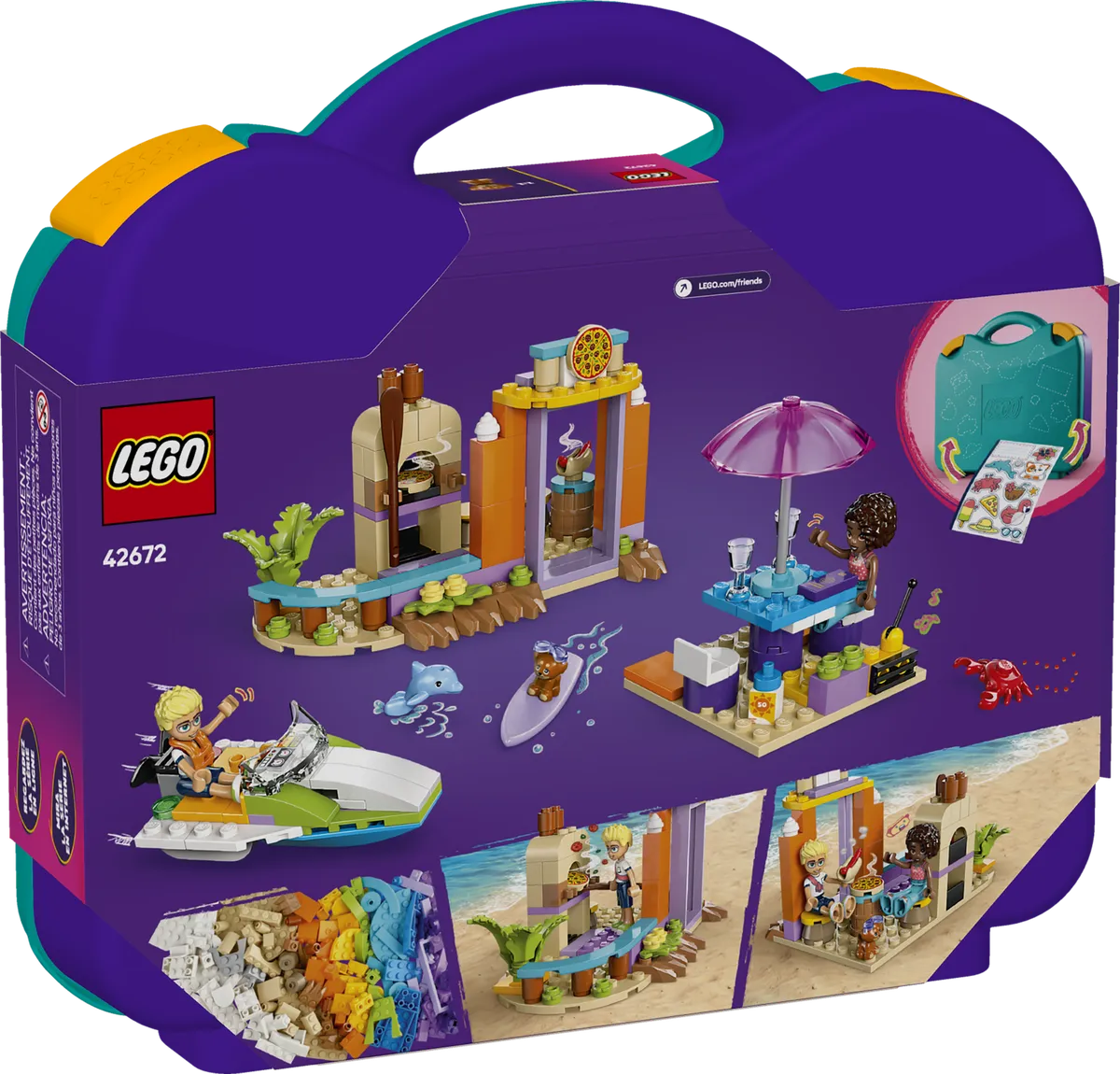 LEGO Creative Beach and Travel Suitcase (42672) - Bild 8