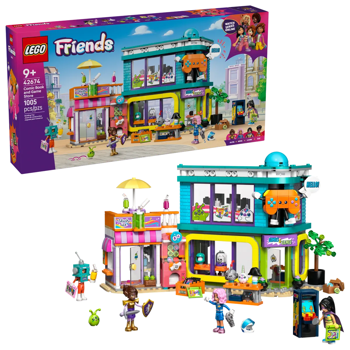 LEGO Comic Book and Game Store (42674) - afbeelding 5