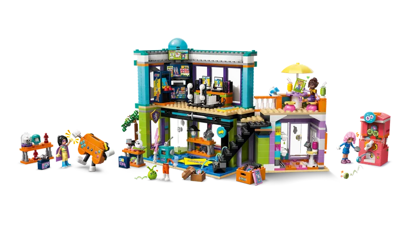 LEGO 42674 Comic Book and Game Store detailbeeld bij deze gids