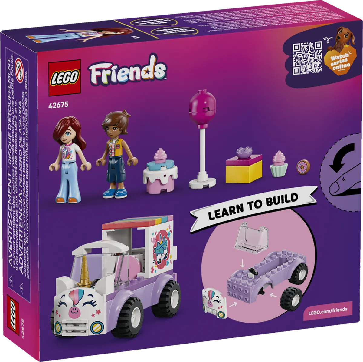 LEGO Unicorn Cake Delivery Car (42675) - Bild 9