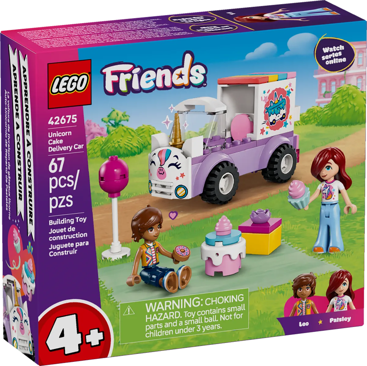 LEGO Unicorn Cake Delivery Car (42675) - Bild 4