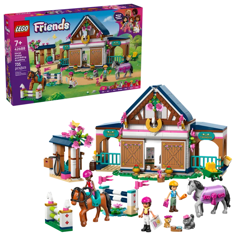 Horse Stable and Riding Academy von LEGO – Produktfoto 2 von 11