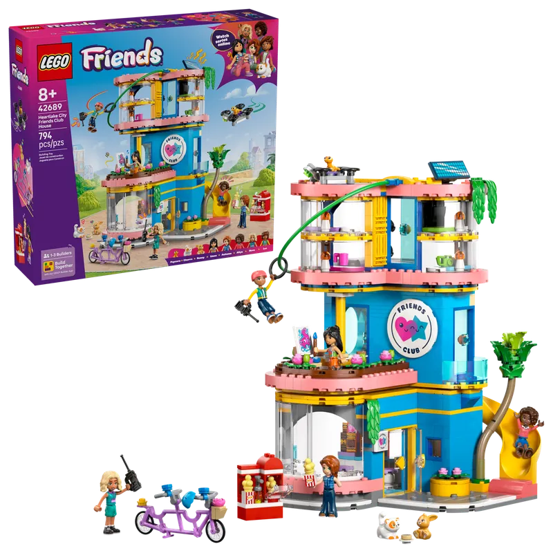 Heartlake City Friends Club House by LEGO – product photo 2 of 12