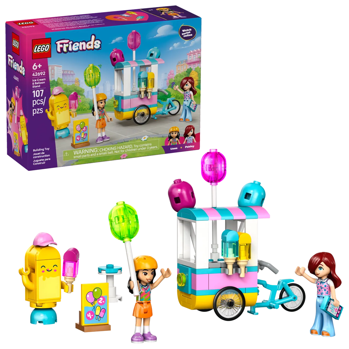 LEGO Ice Cream & Balloon Stand (42692) - Bild 4
