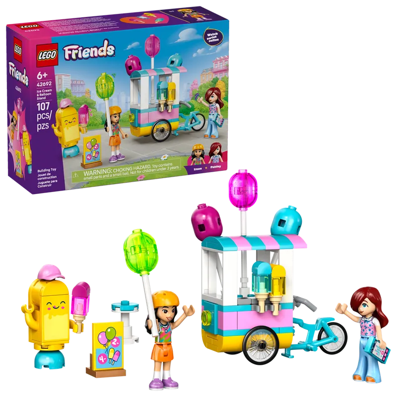 Ice Cream & Balloon Stand från LEGO – produktbild 2 av 10