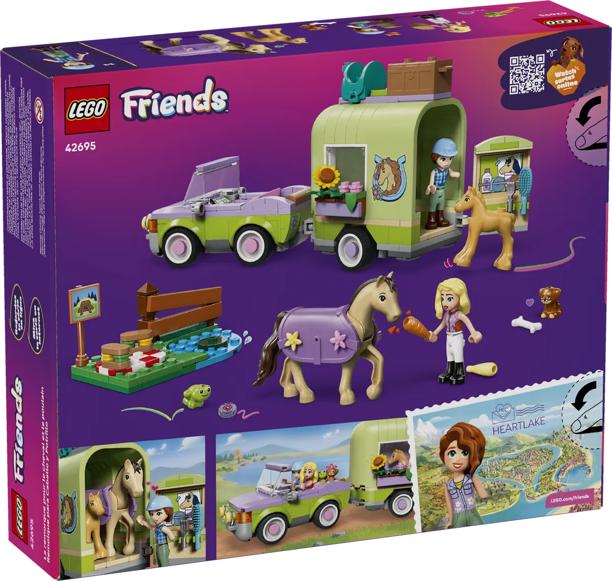 LEGO Horse & Baby Foal Trailer (42695) - Bild 10
