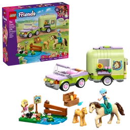 LEGO Horse & Baby Foal Trailer (42695) - afbeelding 1