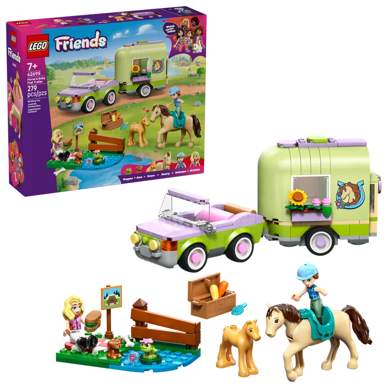 Horse & Baby Foal Trailer von LEGO – Produktfoto 2 von 11