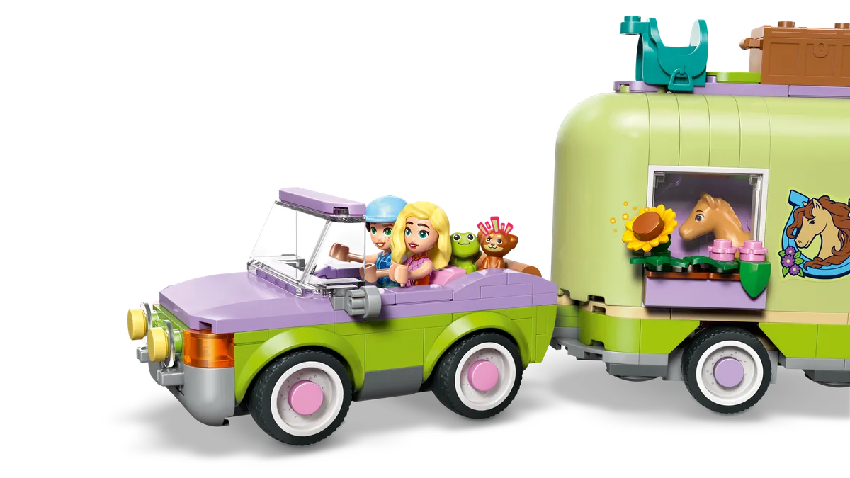 LEGO Horse & Baby Foal Trailer (42695) - Bild 2