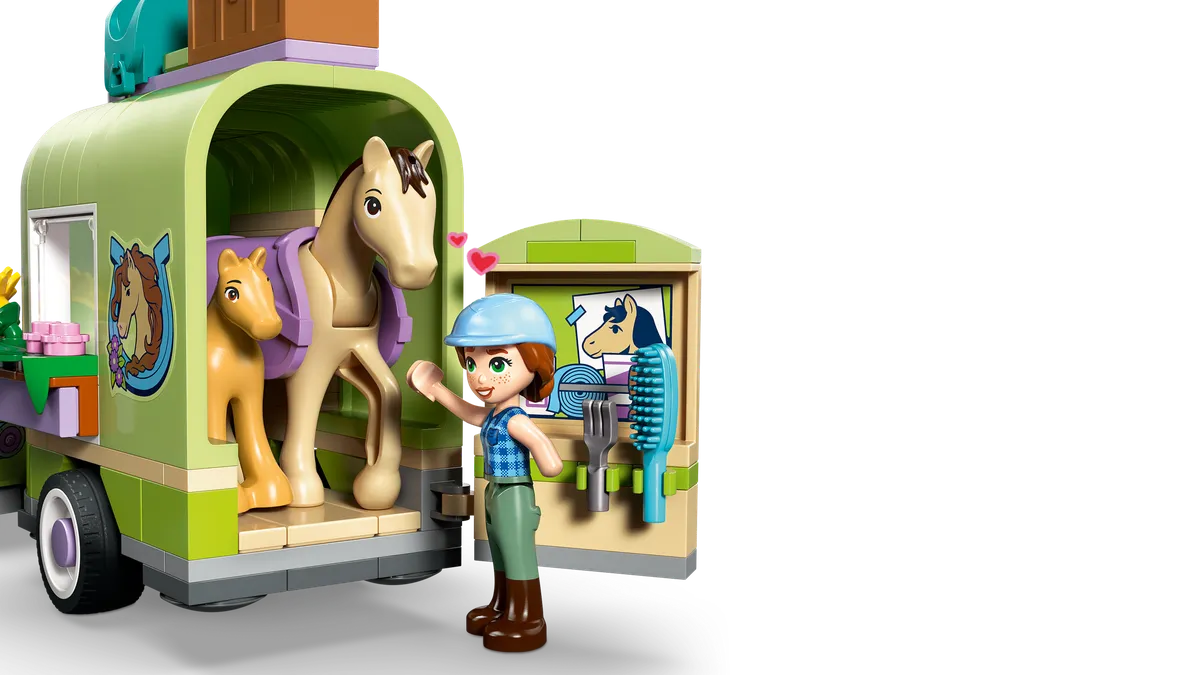 LEGO Horse & Baby Foal Trailer (42695) - Bild 3