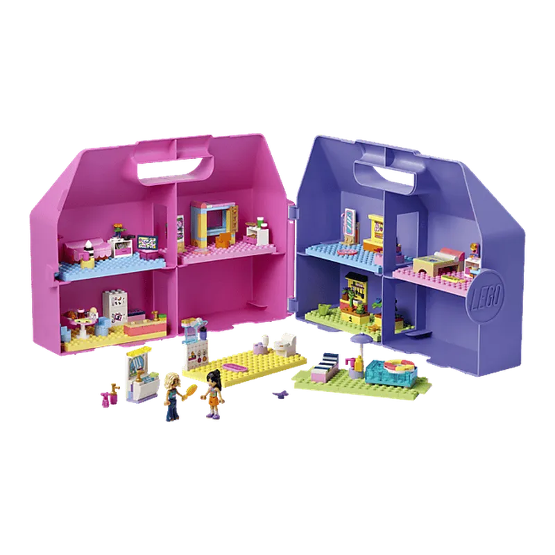 Creatieve poppenhuiskoffer