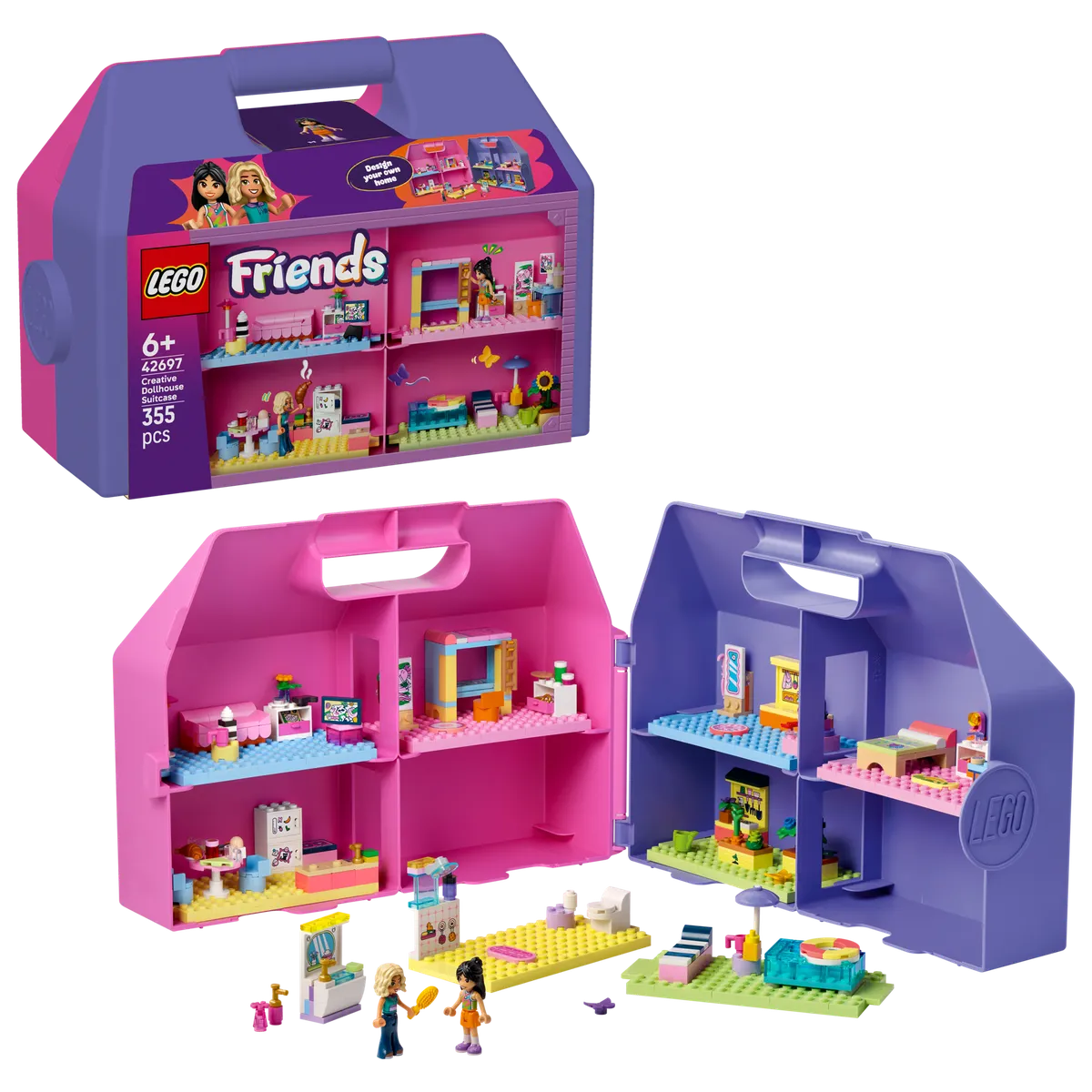 LEGO Creative Dollhouse Suitcase (42697) - Bild 9