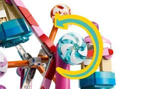 Candy & Cupcake Ferris Wheel van LEGO – productfoto 10 van 15
