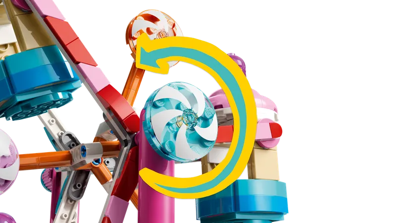 Candy & Cupcake Ferris Wheel van LEGO – productfoto 10 van 15