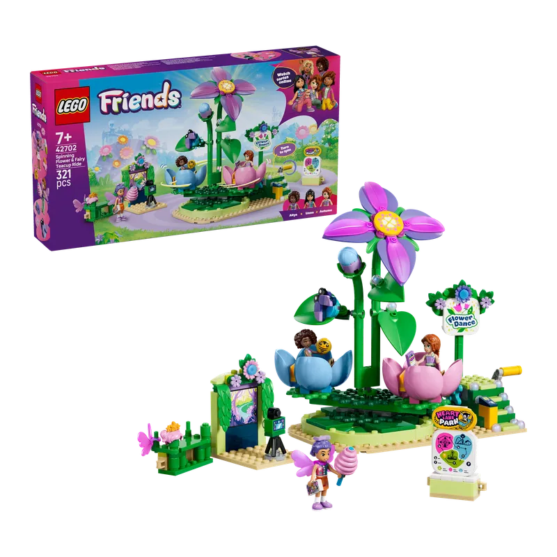 Spinning Flower & Fairy Teacup Ride