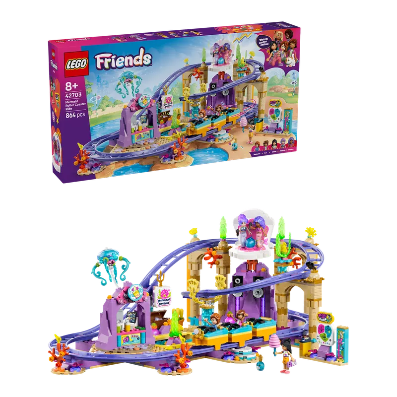 Mermaid Roller Coaster Ride