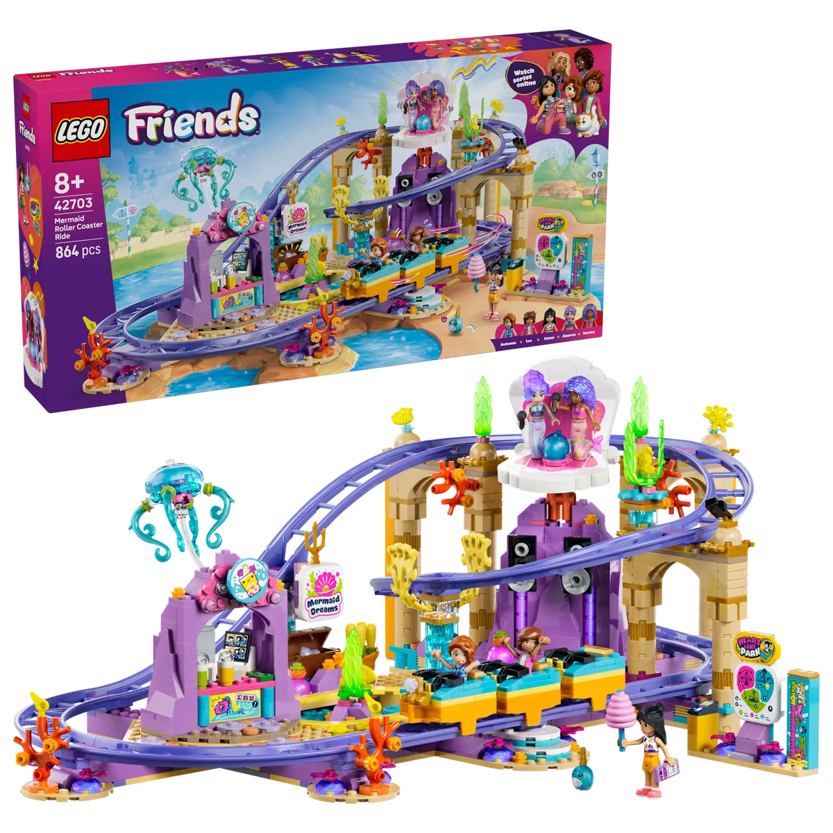 LEGO Mermaid Roller Coaster Ride (42703) - Bild 7