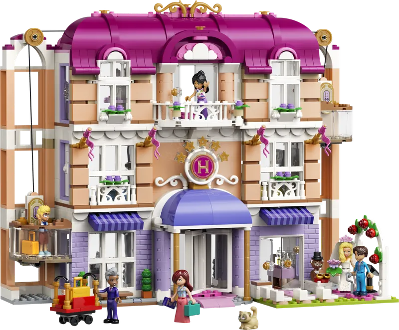 LEGO 42704 Heartlake City Grand Hotel, 1.406 stenen
