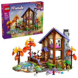 LEGO Cozy Fall Forest Cabin (42705) - afbeelding 1