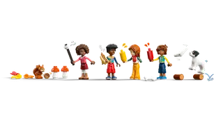 Cozy Fall Forest Cabin von LEGO – Produktfoto 5 von 16