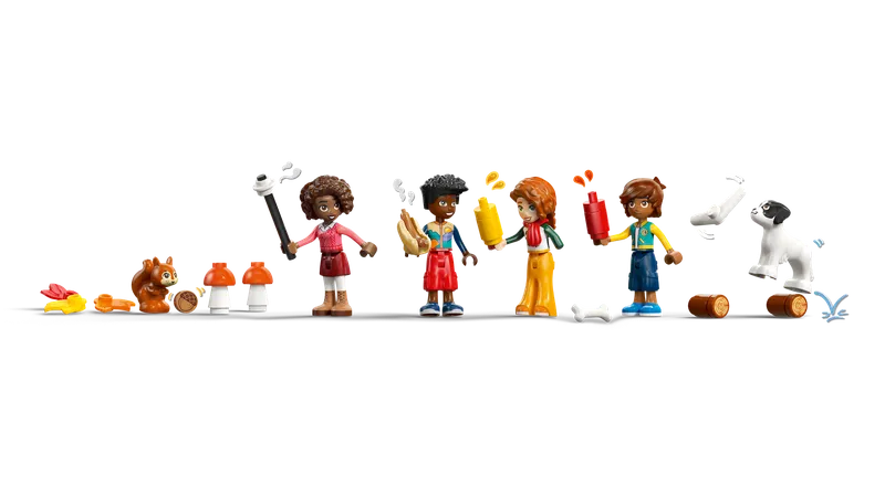Cozy Fall Forest Cabin von LEGO – Produktfoto 5 von 16