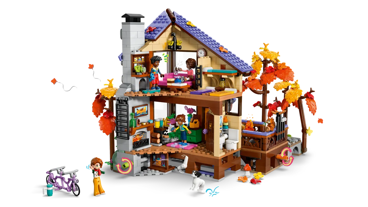 LEGO Cozy Fall Forest Cabin (42705) - Bild 5