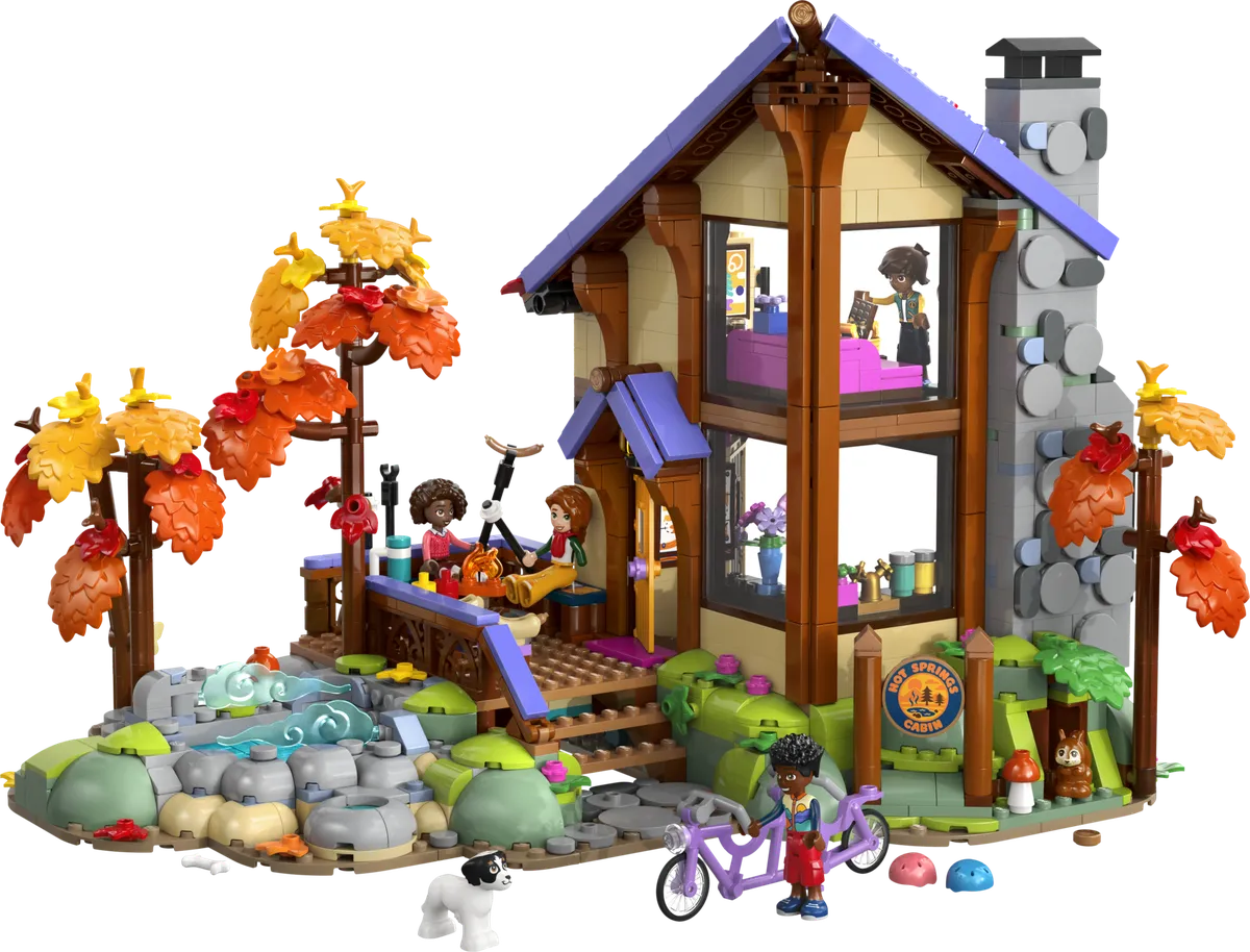 LEGO Cozy Fall Forest Cabin (42705)