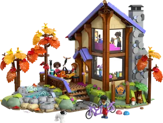 Cozy Fall Forest Cabin von LEGO – Produktfoto 1 von 16