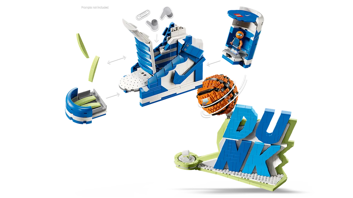 LEGO Nike Dunk x LEGO® Set (43008) - Bild 2