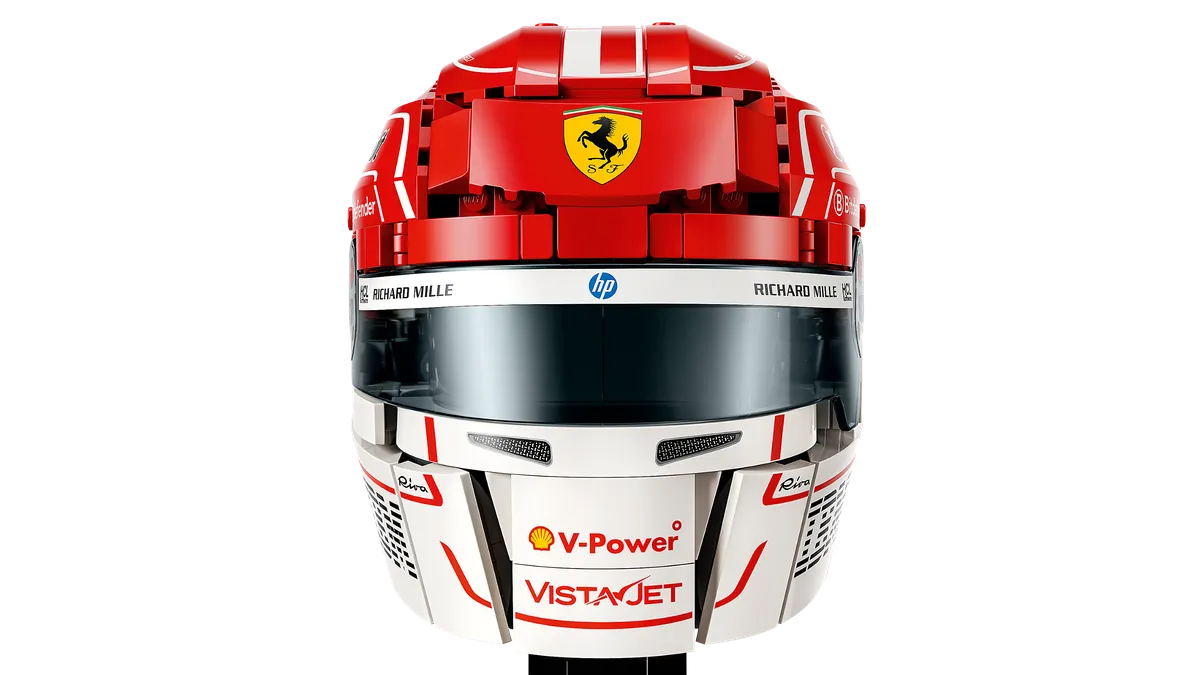 LEGO Scuderia Ferrari HP Charles Leclerc Helmet (43014) - Bild 1