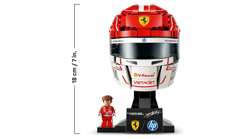 Scuderia Ferrari HP Charles Leclerc Helmet by LEGO – product photo 4 of 13