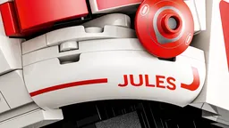 LEGO Scuderia Ferrari HP Charles Leclerc Helmet (43014) - afbeelding 6