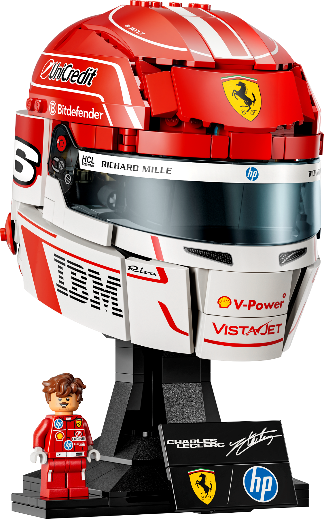 LEGO Scuderia Ferrari HP Charles Leclerc Helmet (43014)