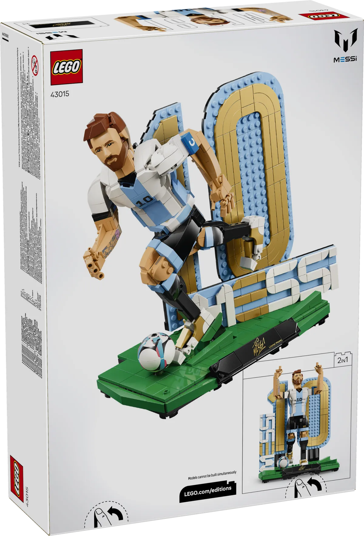 LEGO Lionel Messi – Football Legend (43015) - Bild 8