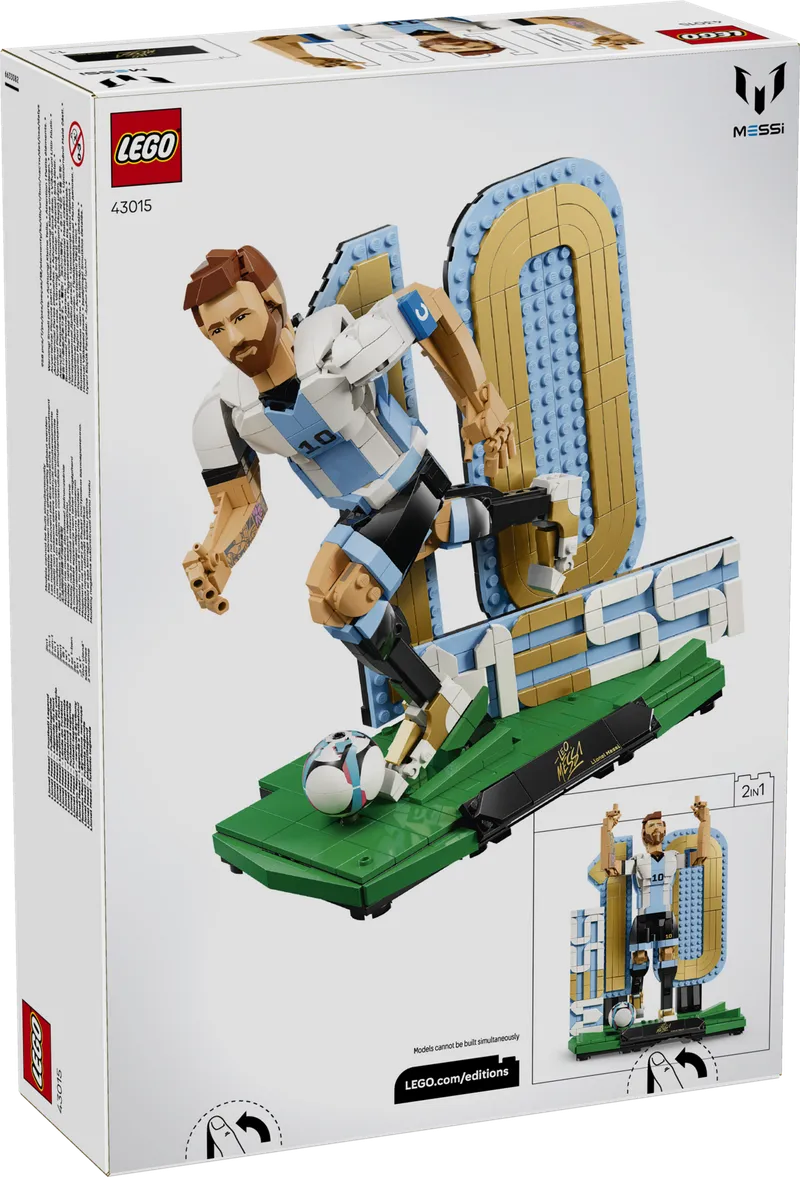 Lionel Messi – Football Legend van LEGO – productfoto 9 van 9