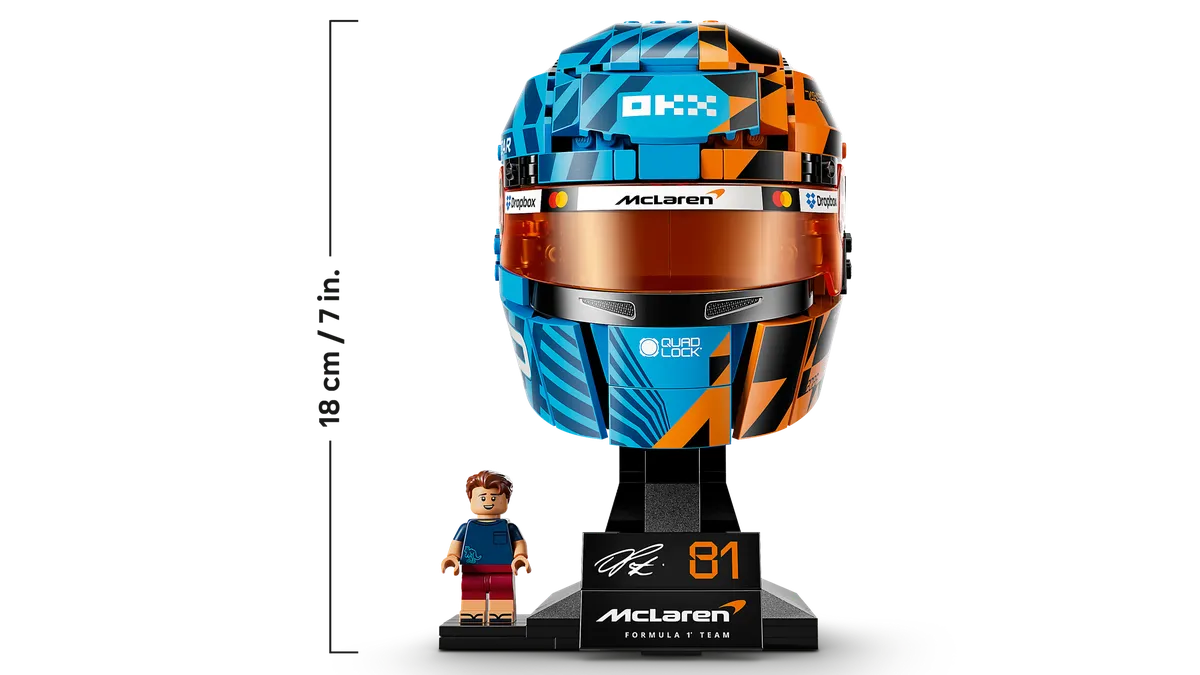 LEGO McLaren Mastercard F1® Team Oscar Piastri Helmet (43017) - Bild 2