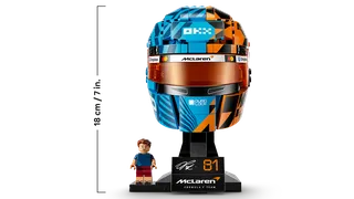 McLaren Mastercard F1® Team Oscar Piastri Helmet de LEGO – photo du produit 4 sur 12