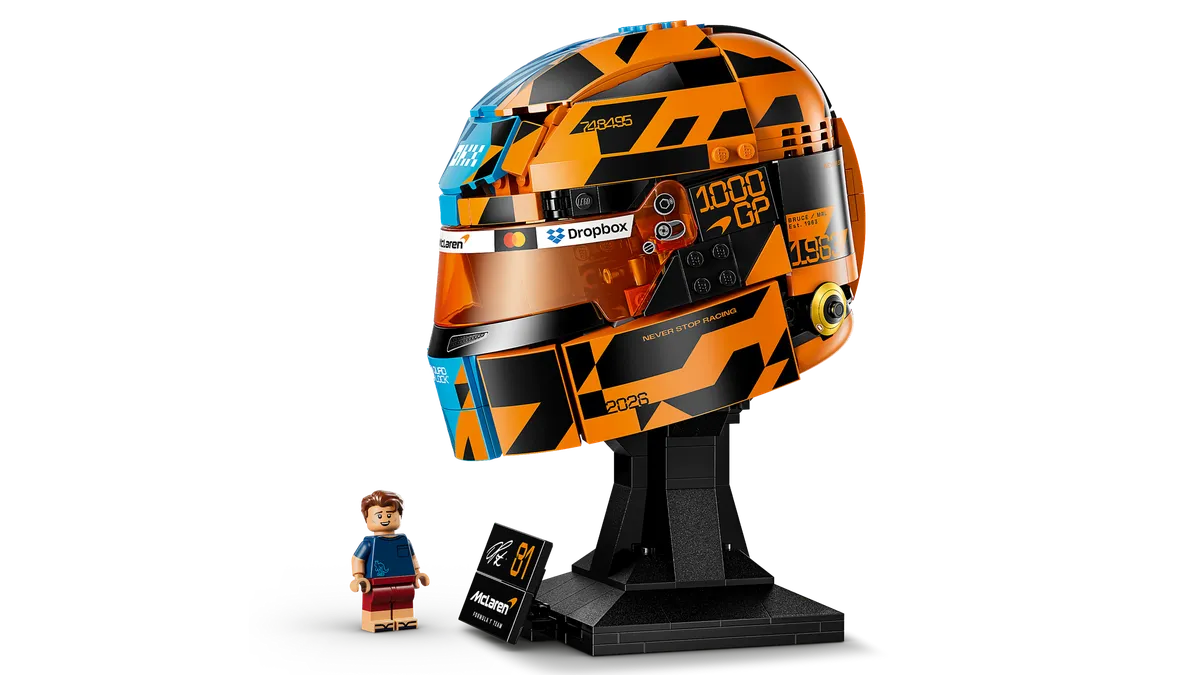 LEGO McLaren Mastercard F1® Team Oscar Piastri Helmet (43017) - Bild 3
