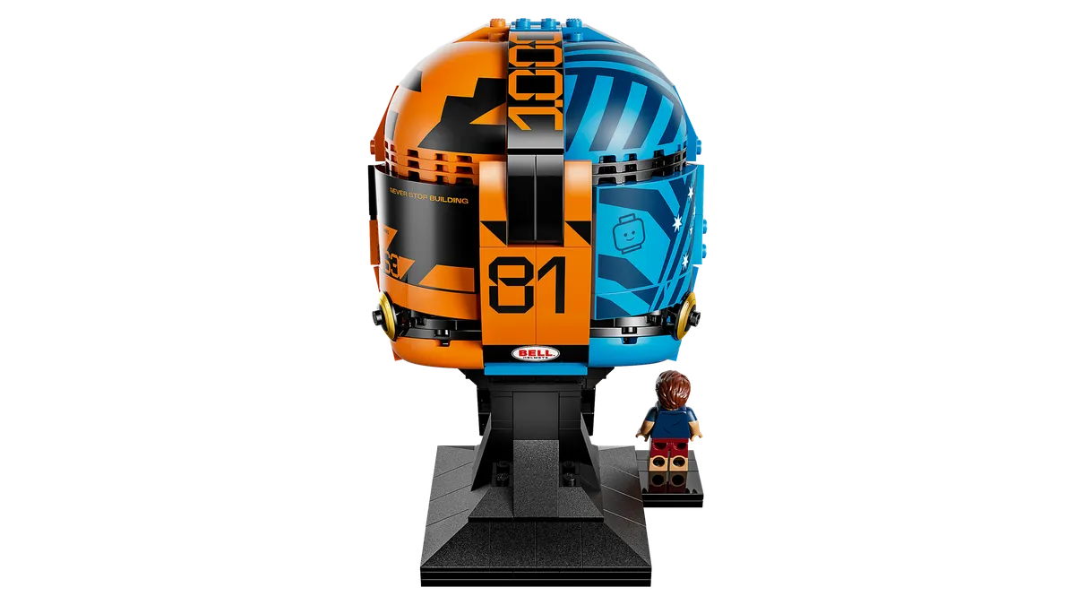 LEGO McLaren Mastercard F1® Team Oscar Piastri Helmet (43017) - Bild 4