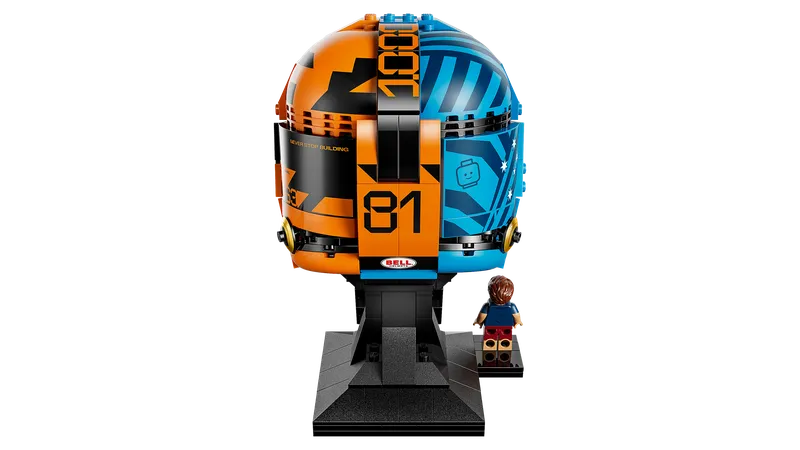 McLaren Mastercard F1® Team Oscar Piastri Helmet de LEGO – photo du produit 6 sur 12