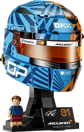 McLaren Mastercard F1® Team Oscar Piastri Helmet de LEGO – photo du produit 1 sur 12