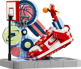 Nike Dunk Trickshot från LEGO – produktbild 1 av 12