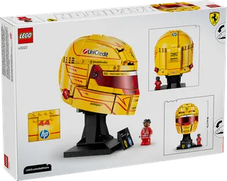 Scuderia Ferrari HP Lewis Hamilton Helmet van LEGO – productfoto 12 van 12